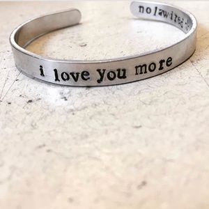 i love you more cuff 2
